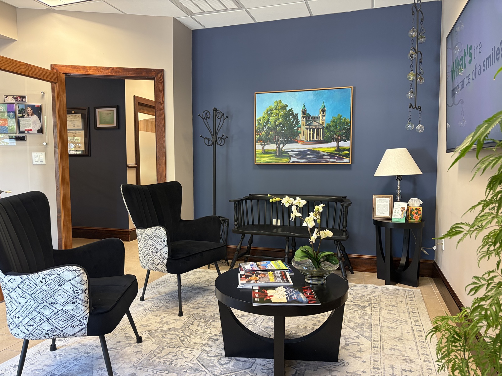 Dental Office interior in Richmond VA